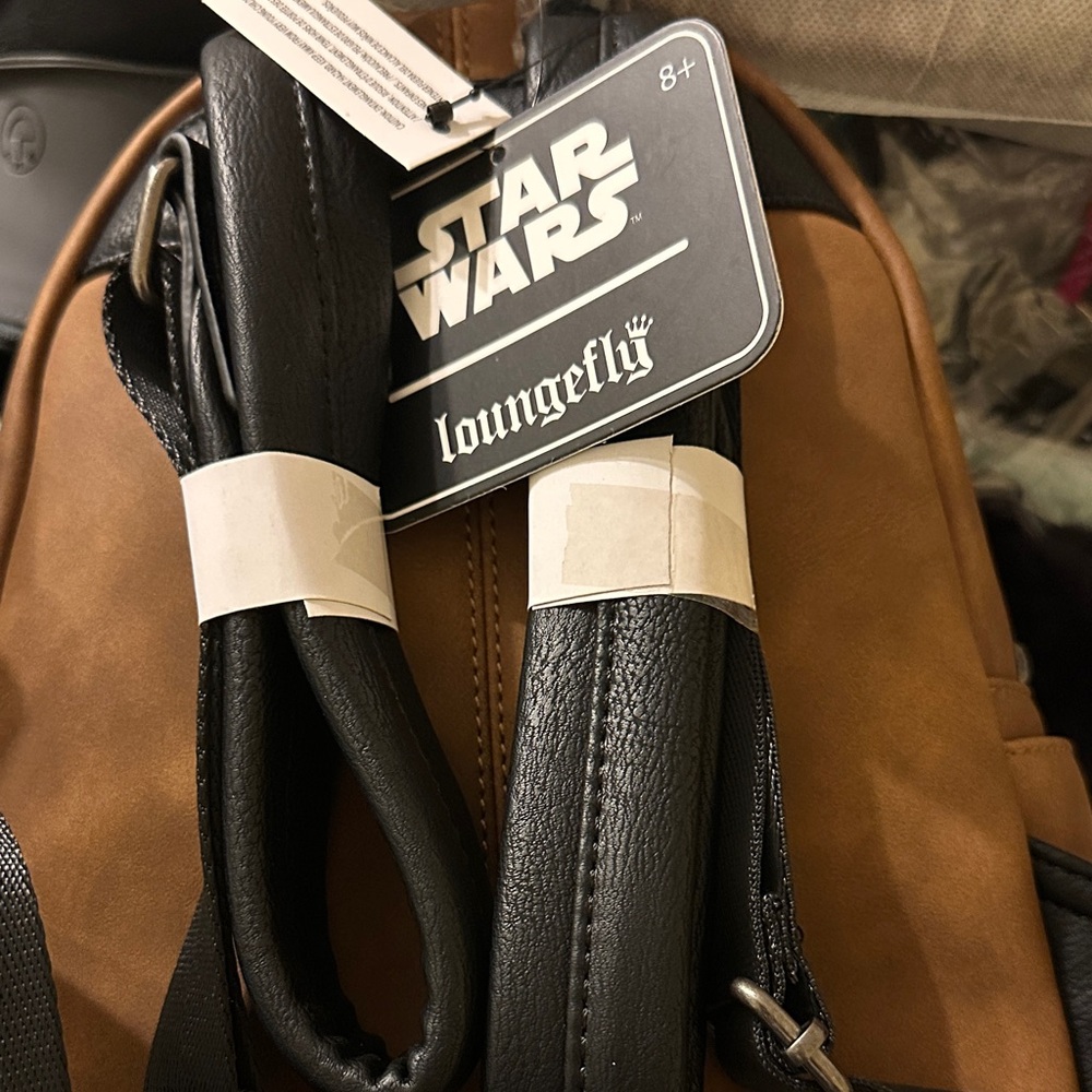 NWT Loungefly X Hans Solo Disney Star Wars Han Solo Backpack Limited Edition - Picture 3 of 4
